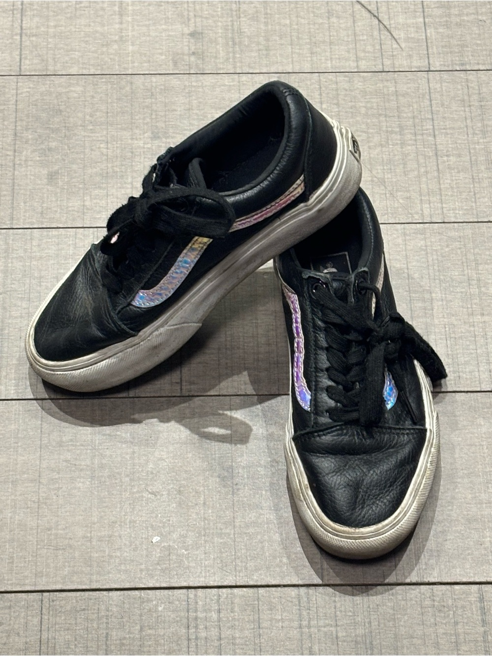 🔮Vans🔮Platform Leather Holo Old Skool Shoes